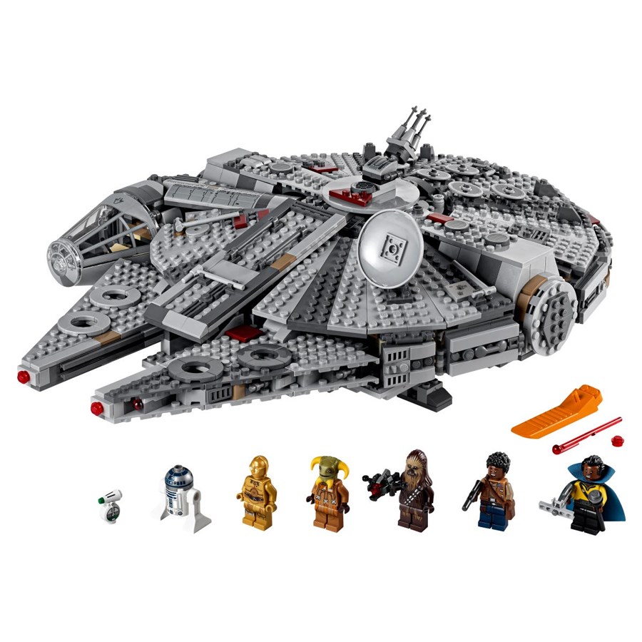 Lego Star Wars Millennium Falcon 75257 bebeji