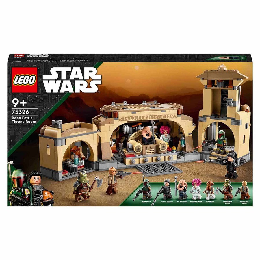 Lego Star Wars Boba Fettin Taht Odası 75326 