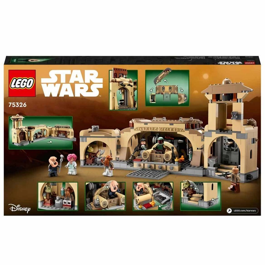 Lego Star Wars Boba Fettin Taht Odası 75326 