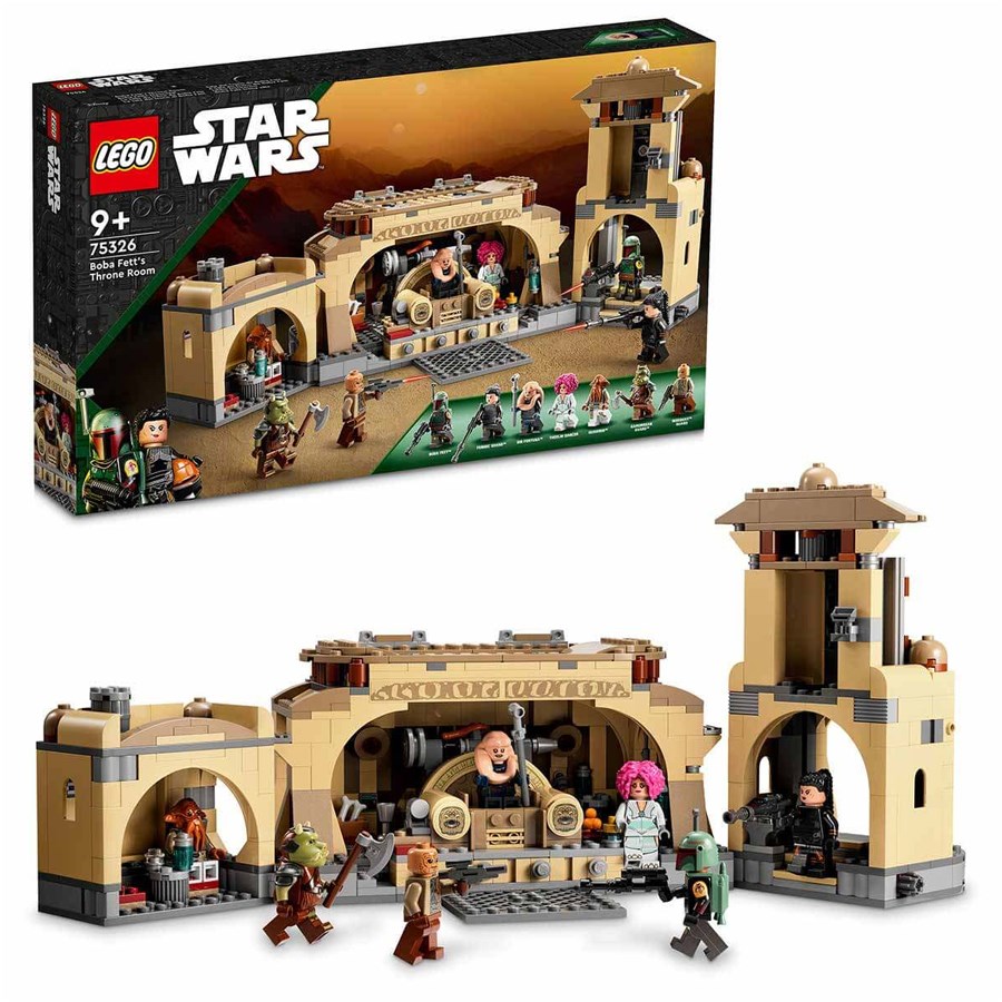 Lego Star Wars Boba Fettin Taht Odası 75326 