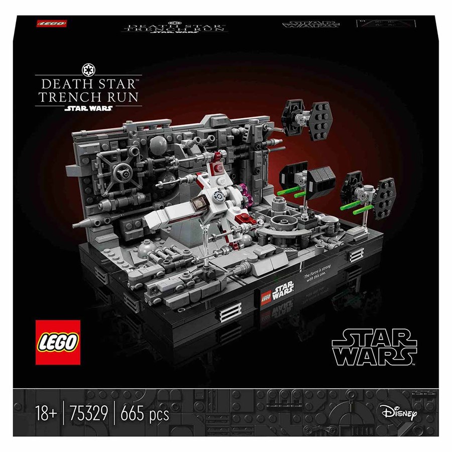 Lego Star Wars Ölüm Yıldızı Hendek Akını Diyoramas 