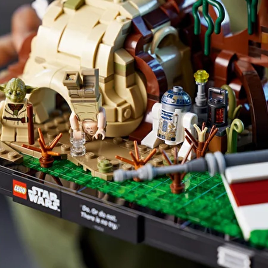 Lego Star Wars Dagobah Jedi Eğitimi Diyoramas 
