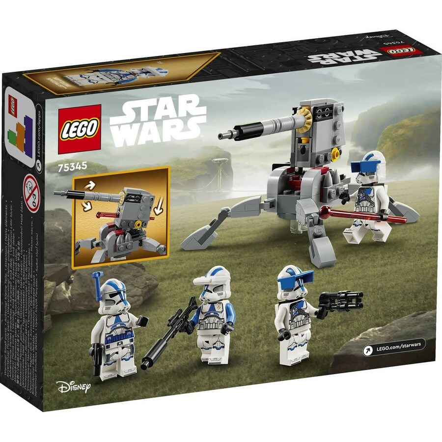 Lego Star Wars™ 501. Klon Trooperlar Savaş Paketi 