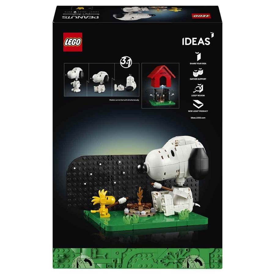 Lego Ideas Snoopy Köpek Kulübesi 