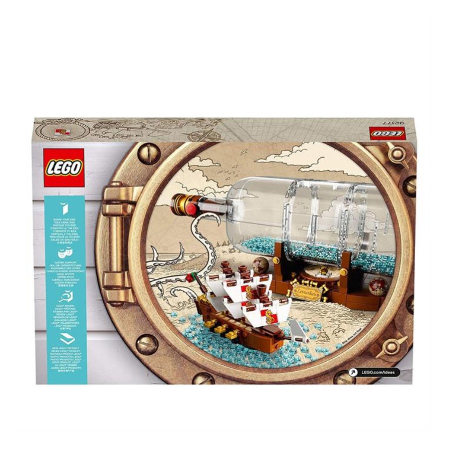 Lego Ideas Şişede Gemi Yapım 92177 