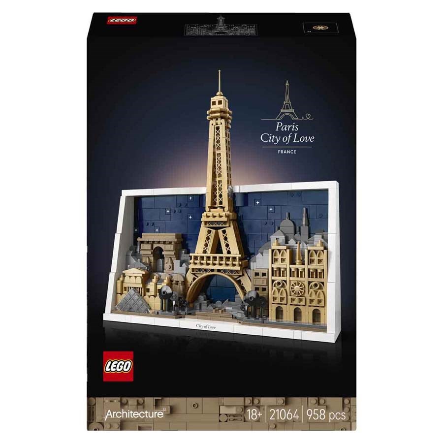 LEGO Architecture Paris Aşıklar Şehri 