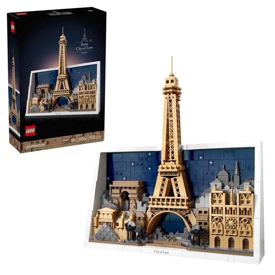 LEGO Architecture Paris Aşıklar Şehri 