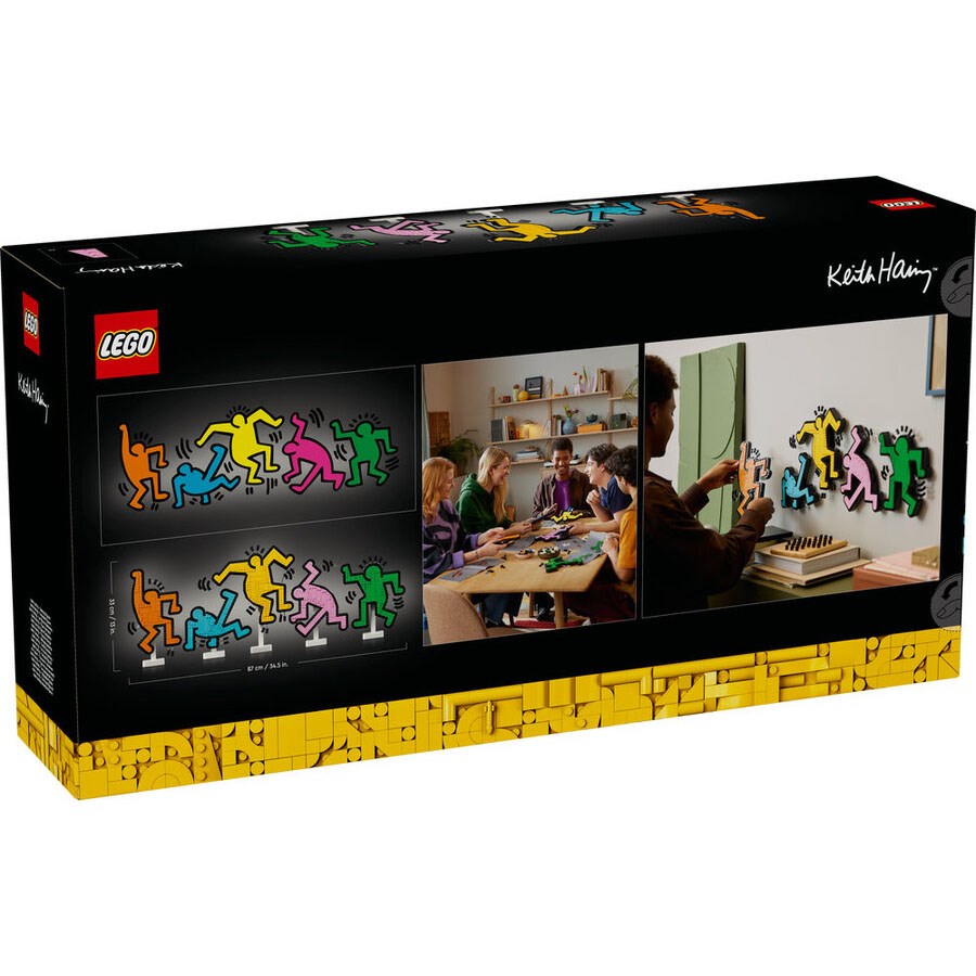 Lego Keith Haring Dans Eden Figürler 