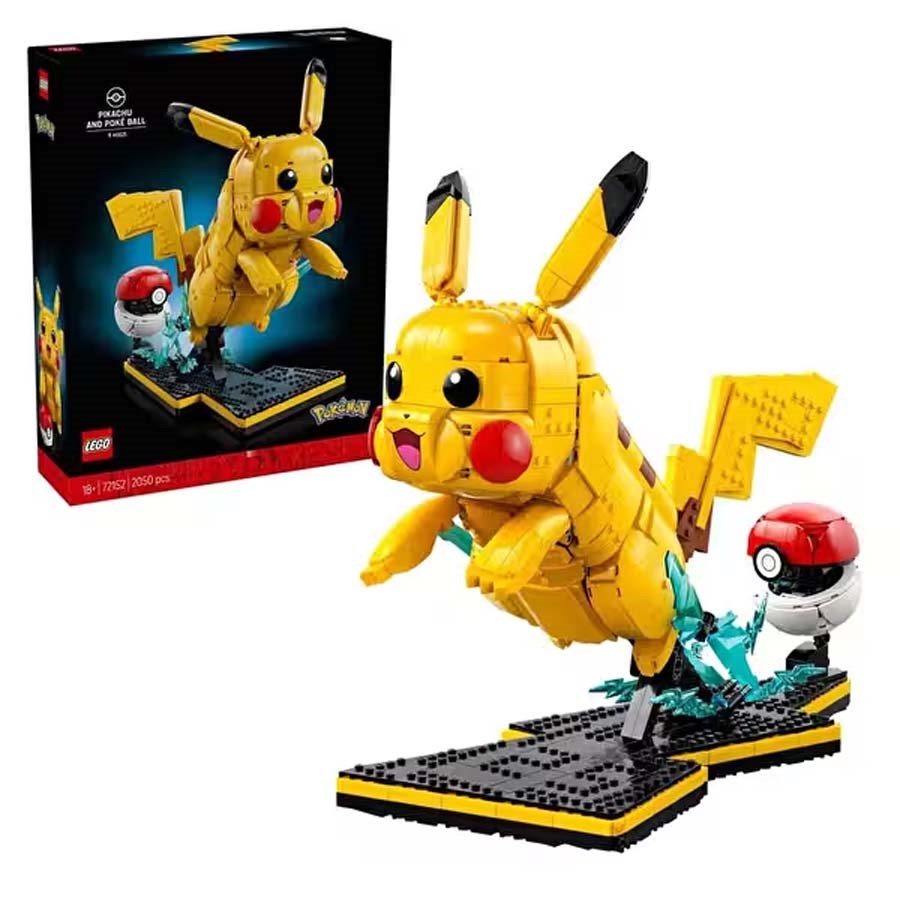 Lego Pikachu Ve Poke Topu 