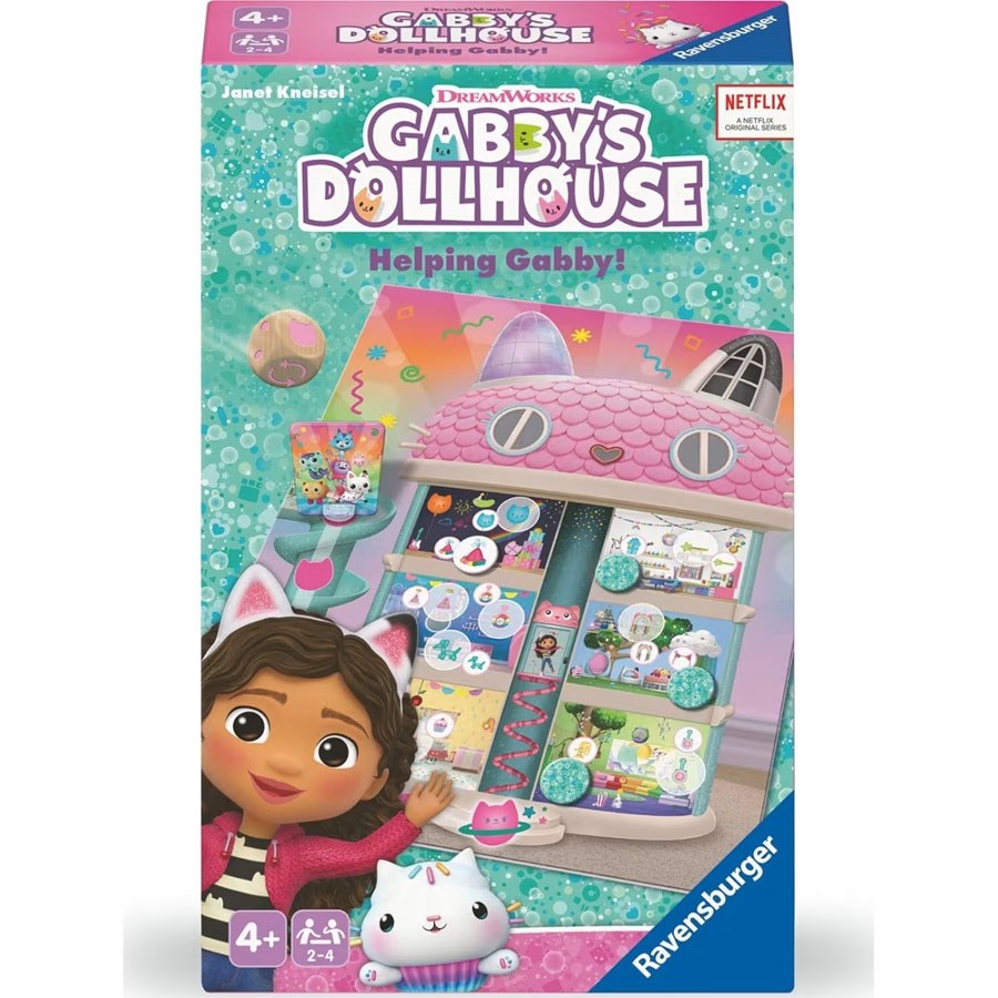 Ravensburger Seyahat Gabbys Dollhouse Kutu Oyunu 