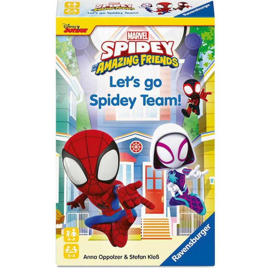 Ravensburger Seyahat Spidey-Team Kutu Oyunu 