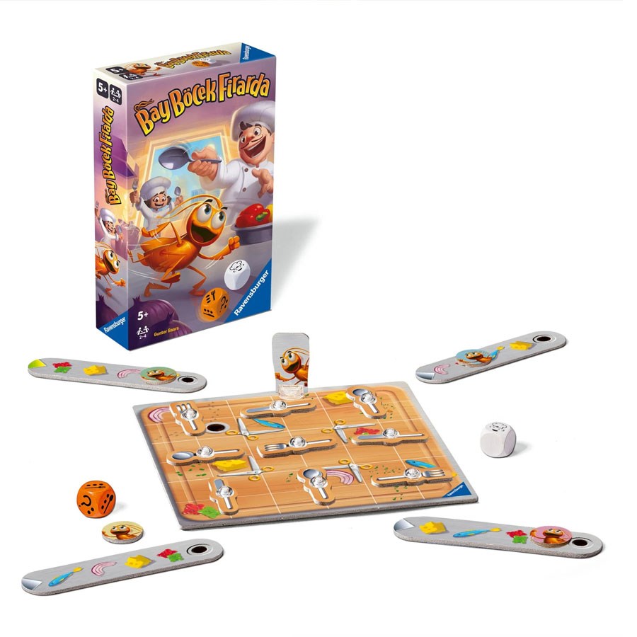 Ravensburger Seyahat Bay Böcek Firarda Kutu Oyunu 