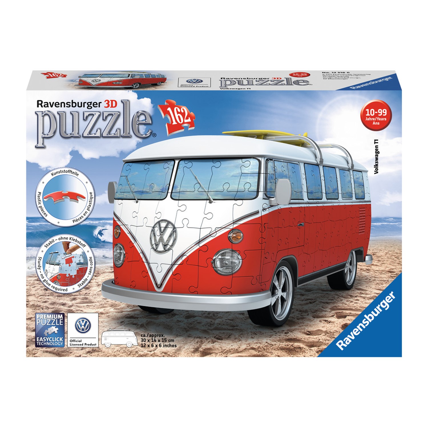 Ravensburger 3d Puz Vw Bus 