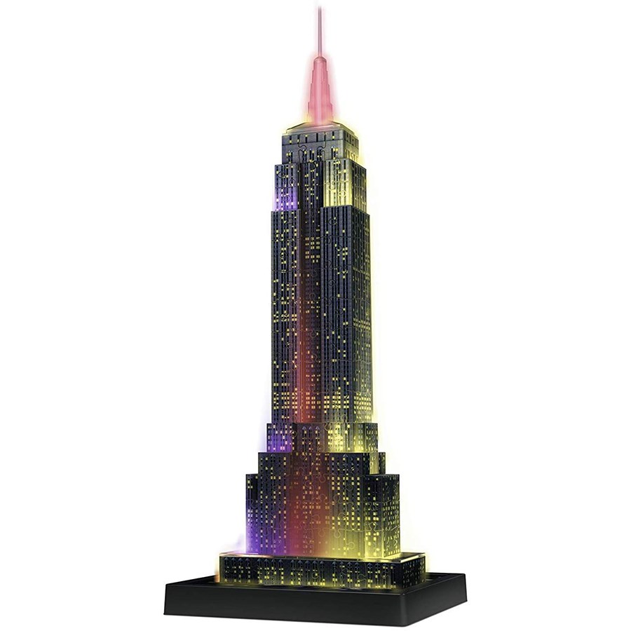 Ravensburger Empire State - 3D Işıklı Puzzle  