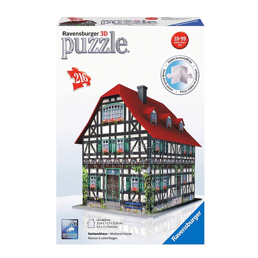 Ravensburger Çiftlik Evi-3d Puzzle 