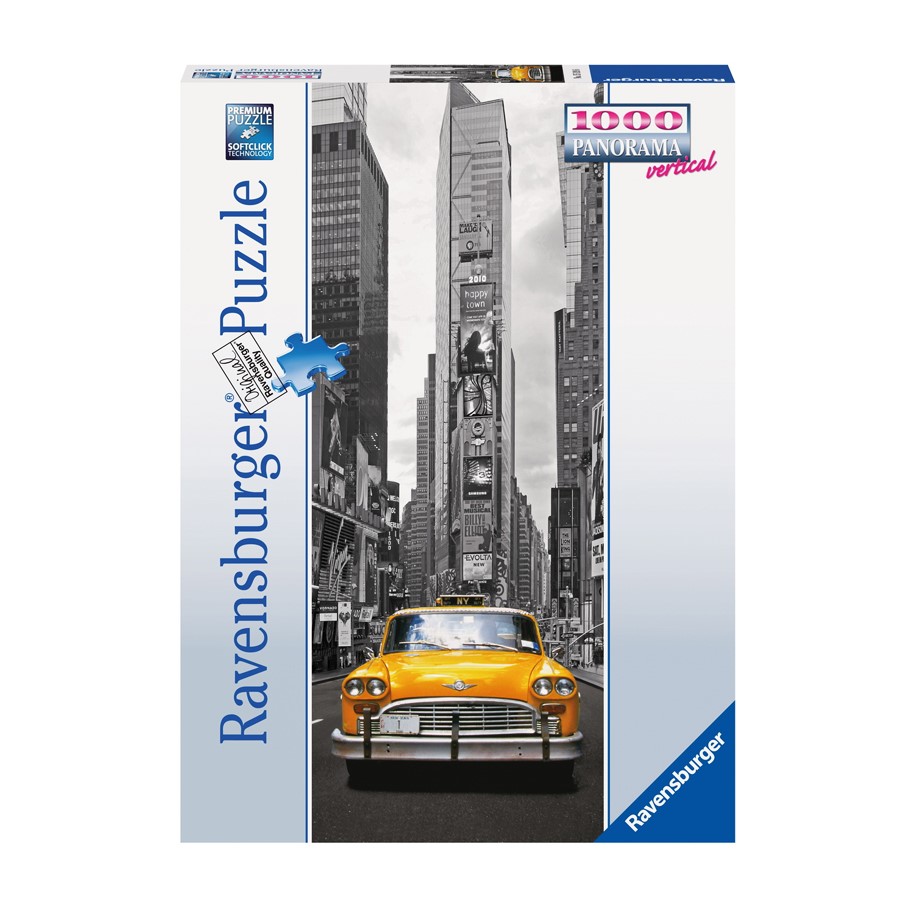 Ravensburger New York Taksi-1000 Parçalı Panorama Puzzle 