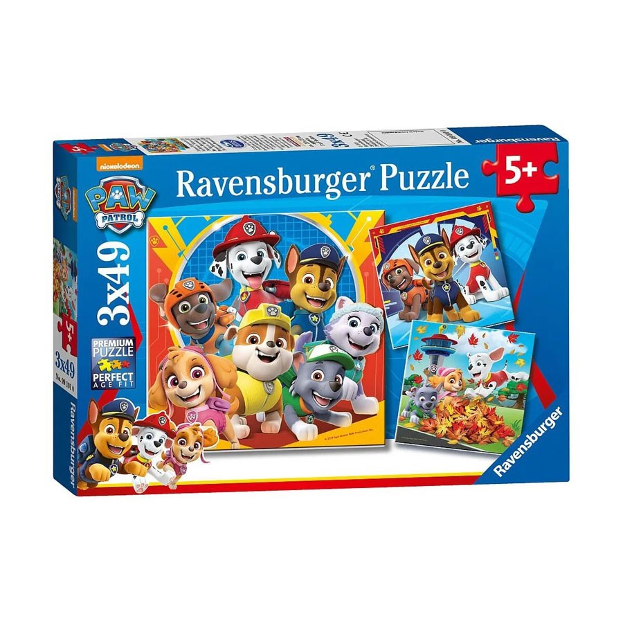 Ravensburger Paw Patrol Puzzle 3x49 Parça 