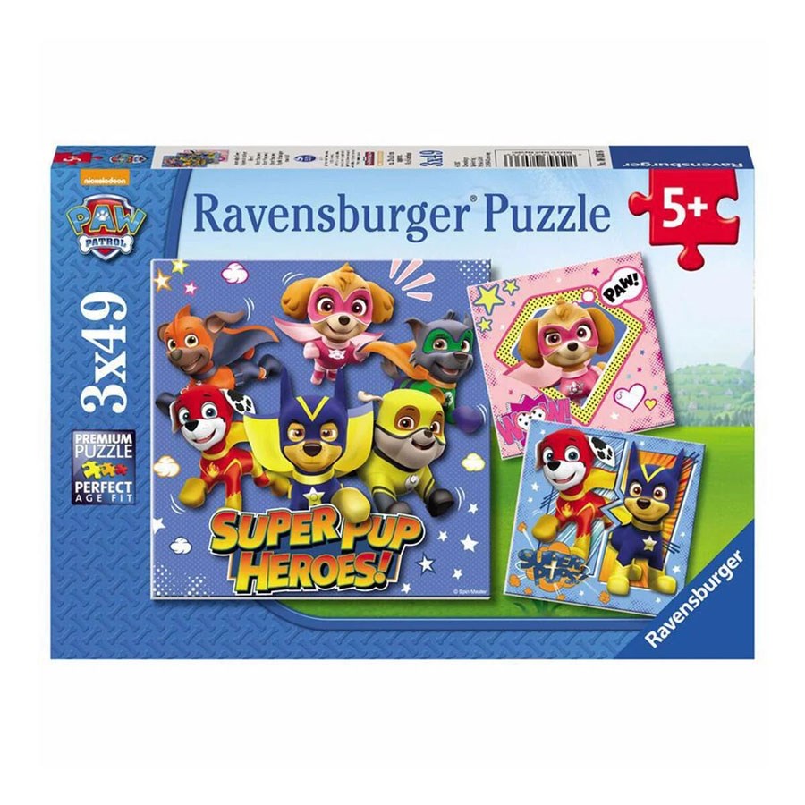 Ravensburger Paw Patrol Puzzle 3x49 Parça 