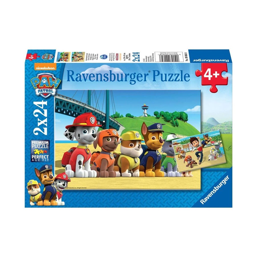 Ravensburger Paw Patrol Puzzle 2x24 Parça 