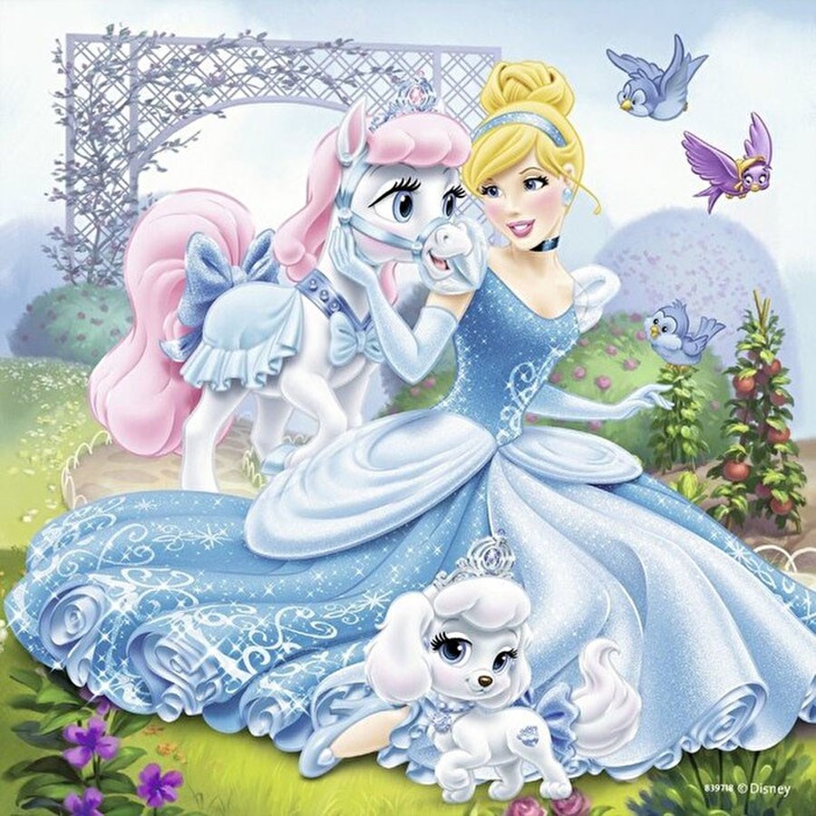 Ravensburger Disney Prensesleri Puzzle 3x49 Parça 