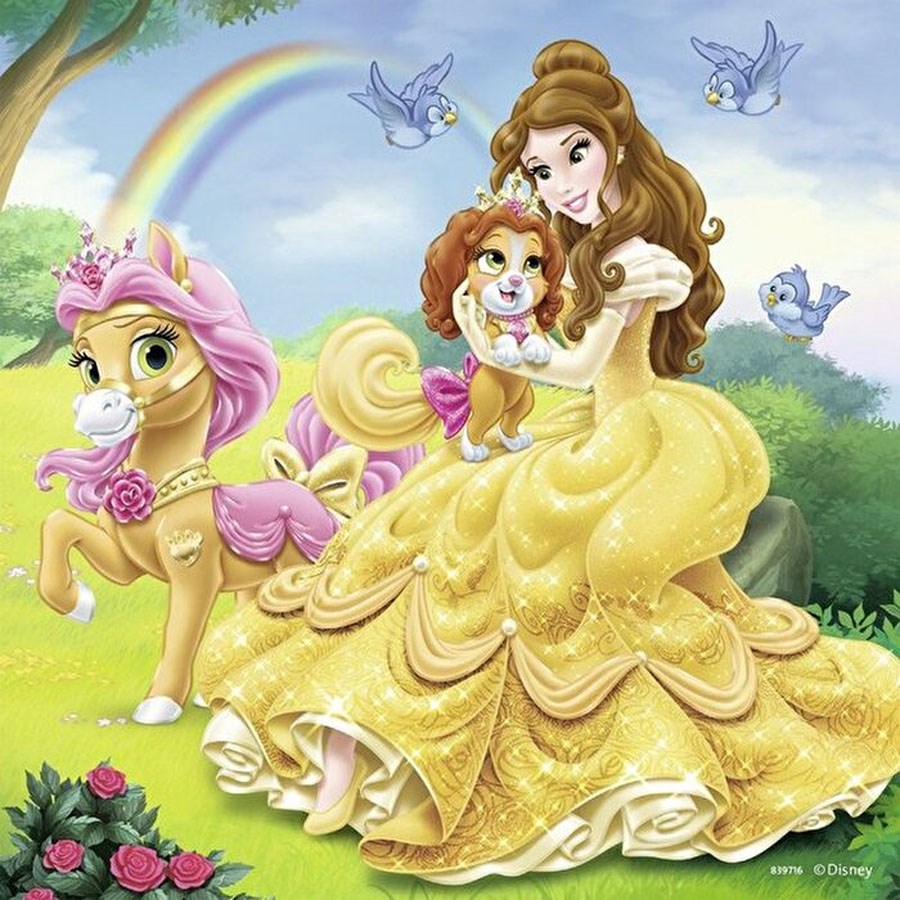 Ravensburger Disney Prensesleri Puzzle 3x49 Parça 