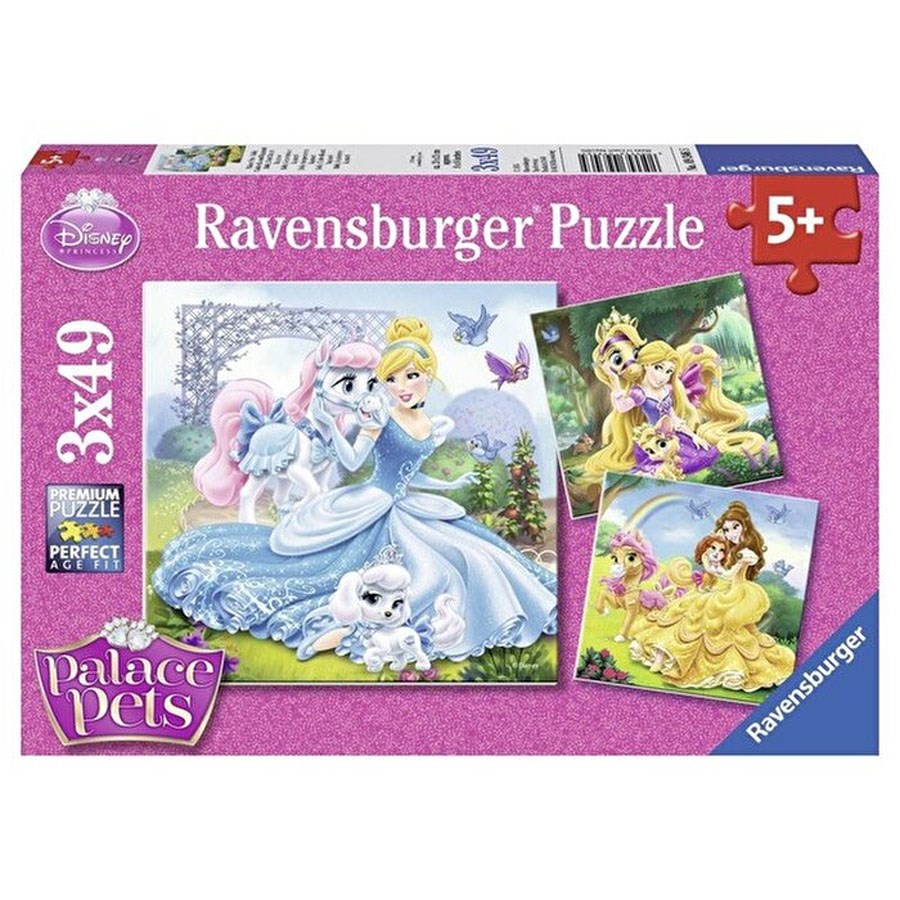 Ravensburger Disney Prensesleri Puzzle 3x49 Parça 