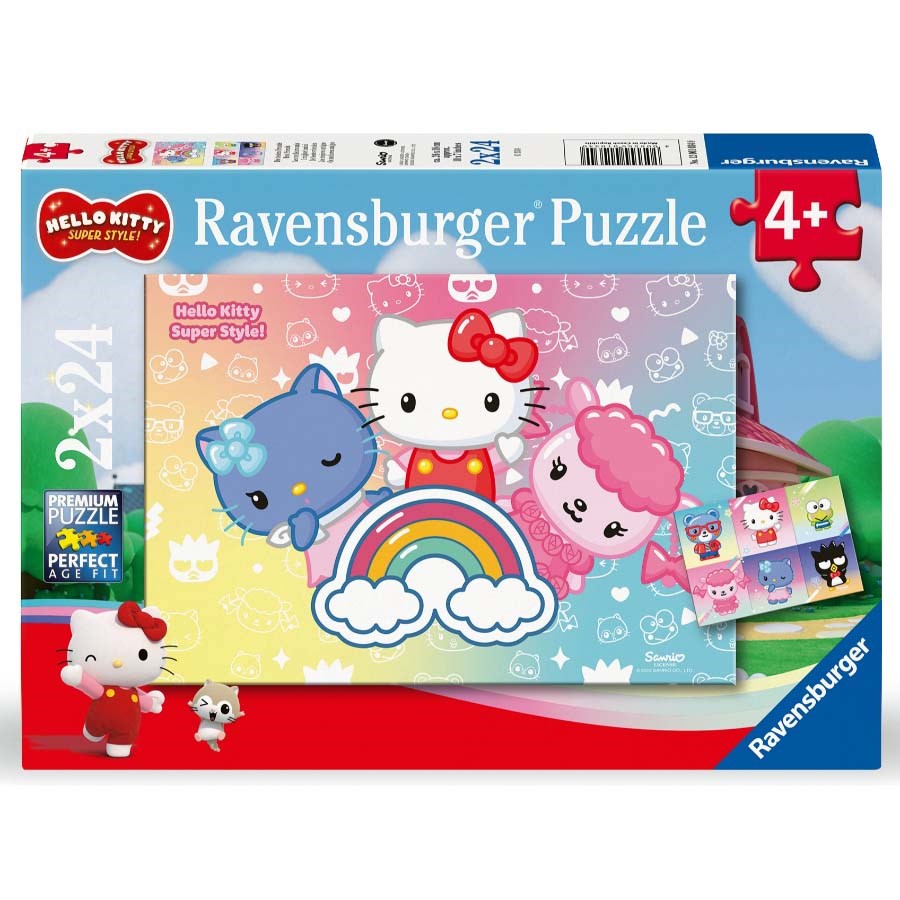 Ravensburger Hello Kitty Puzzle 2X24 Parça 