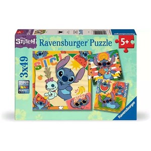 Ravensburger Stitch Puzzle 3x49 Parça