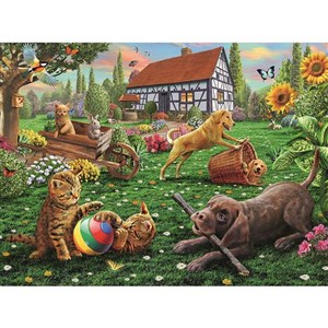Ravensburger Puzzle Bahçede 200 Parça