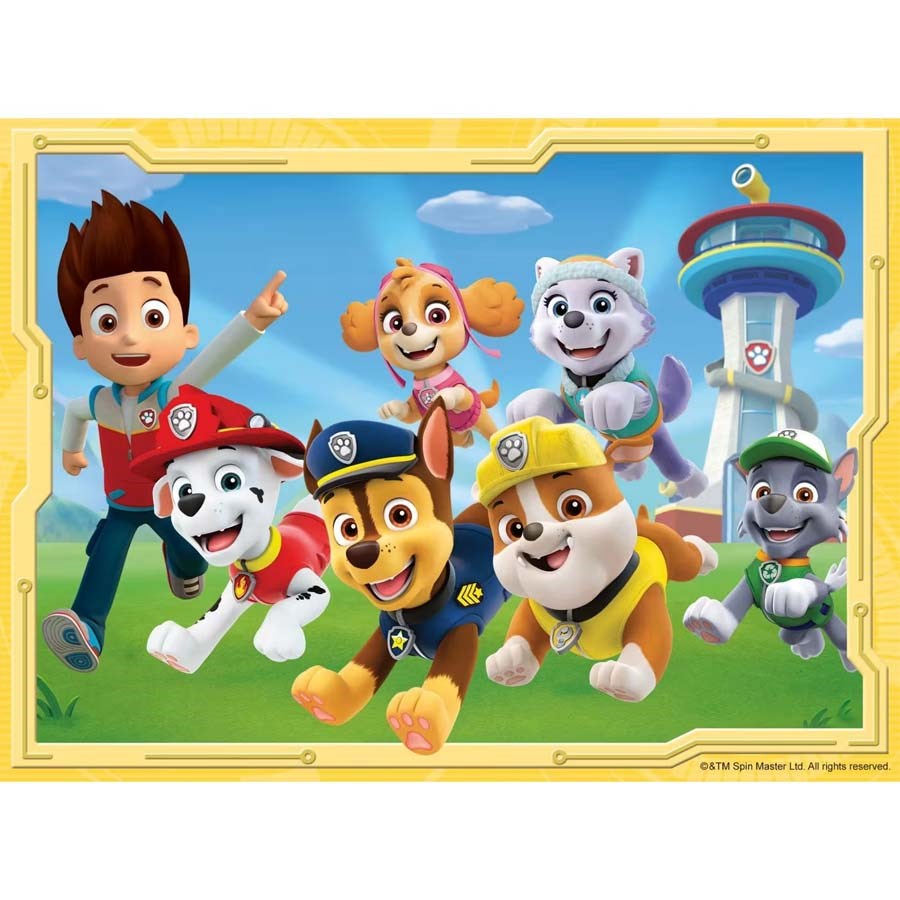 Ravensburger Paw Patrol 4 In 1 Puzzle 