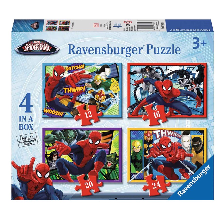 Ravensburger 4 İn Box Puz Wd Spider-Man 