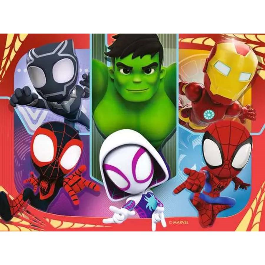 Ravensburger Spidey 4 In 1 Puzzle 