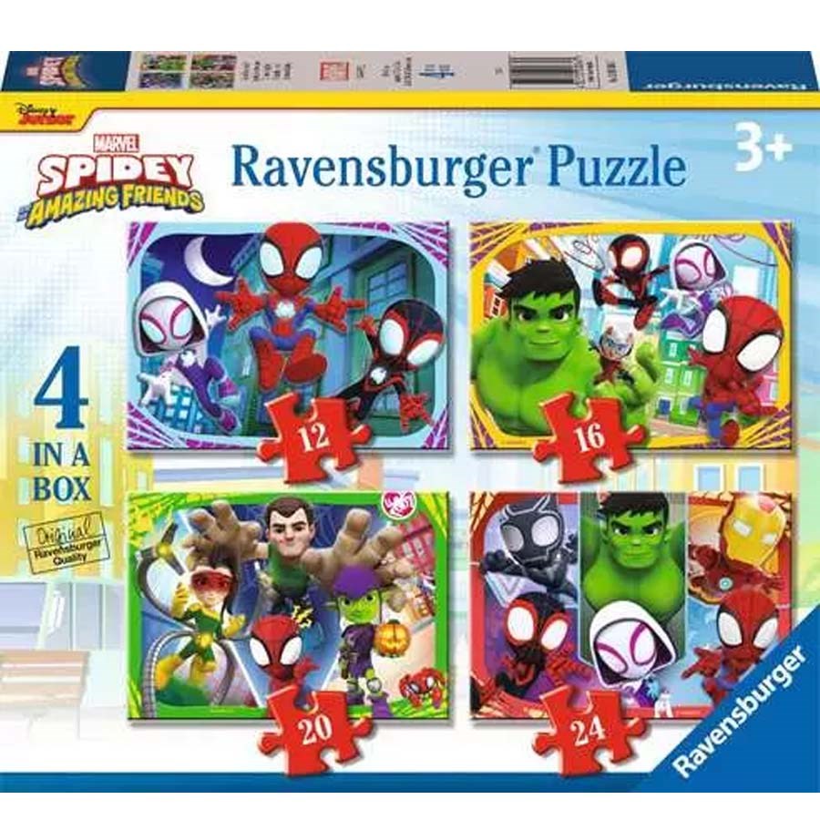 Ravensburger Spidey 4 In 1 Puzzle