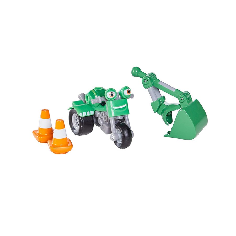Ricky Zoom Motor ve Figür Dj & Bucket Arm