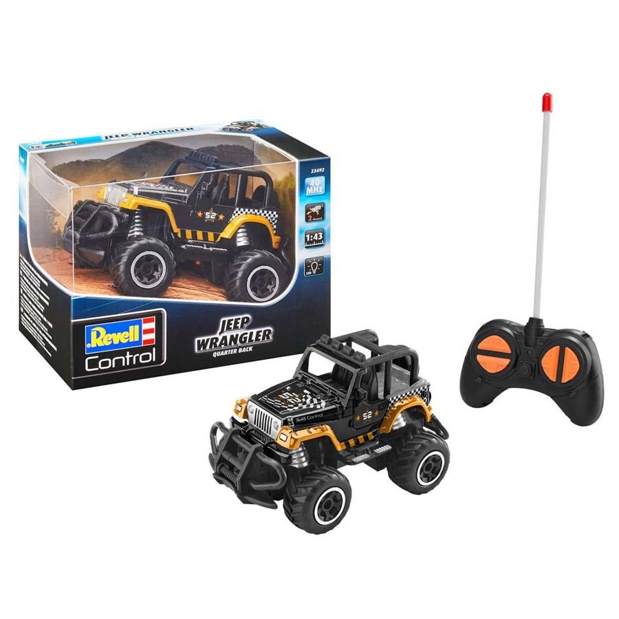 RC Uzaktan Kumandalı Jeep Wrangler Quarter Back 