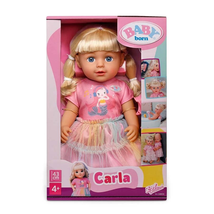 Baby Born Carla Kız Kardeş Bebeği 43 Cm. 