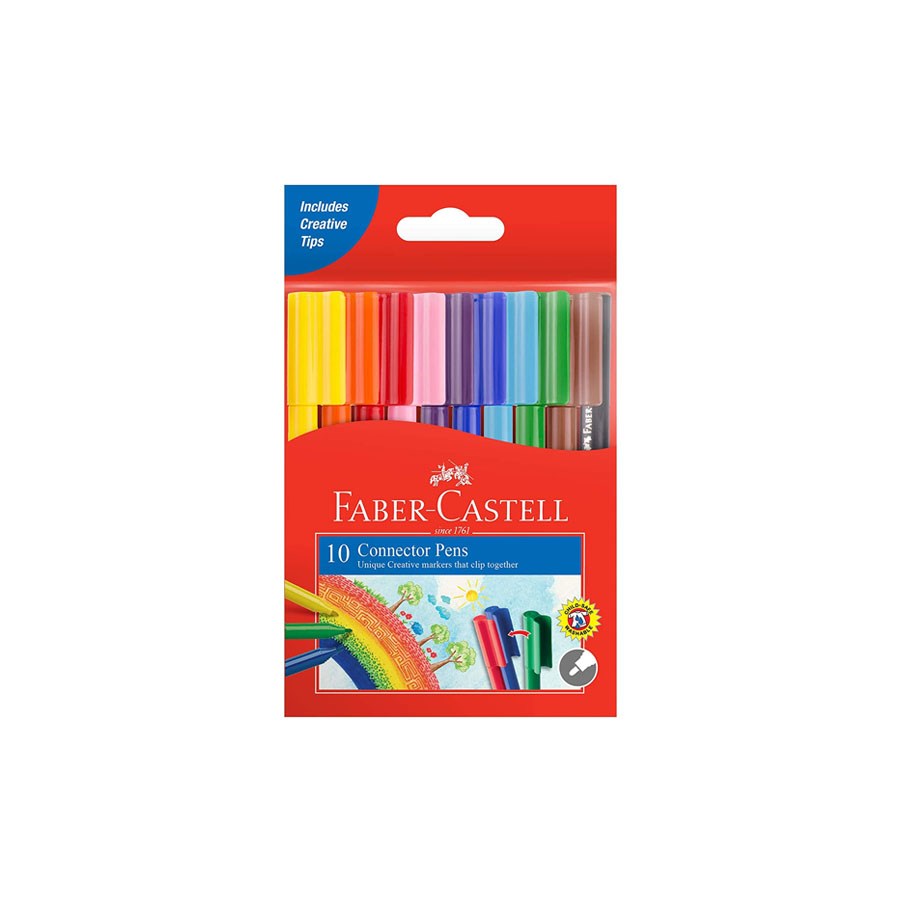 Faber-Castell Eğlenceli Keçeli Kalem 10'lu 