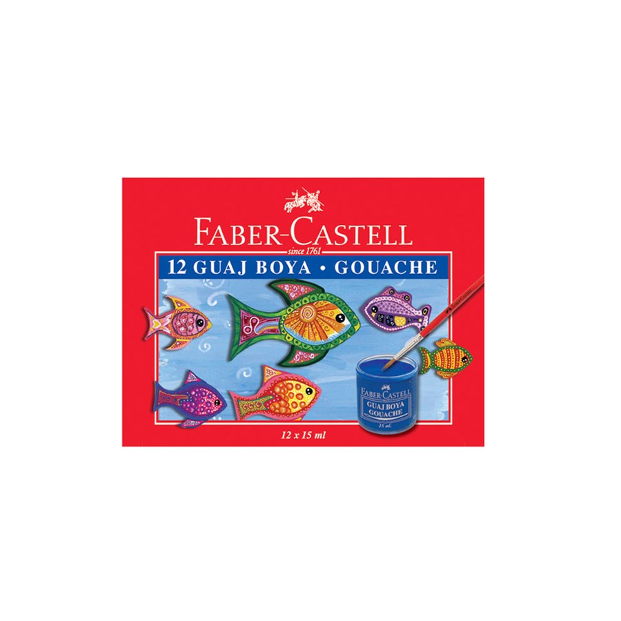 Faber-Castell Guaj Boya 12 Renk 