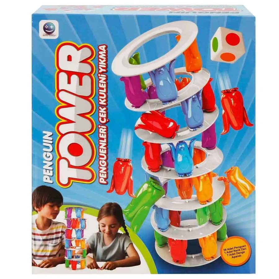 Penguen Kulesi Denge Oyunu 