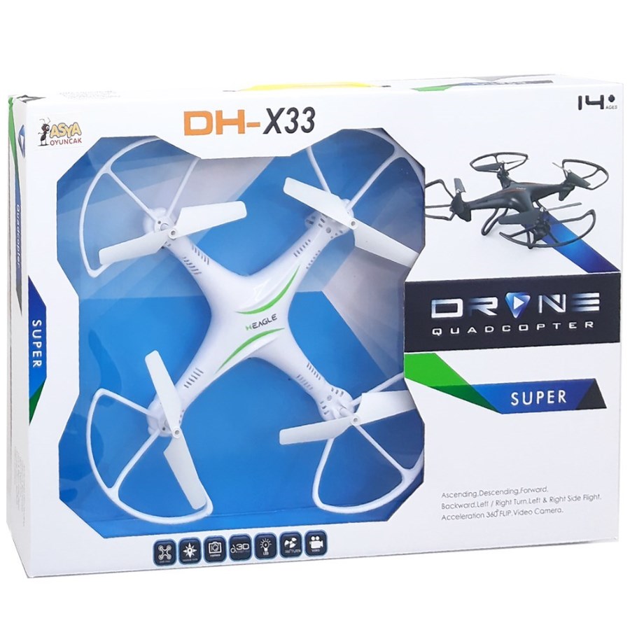 Asya Oyuncak DH-X33 Drone 30 Cm 