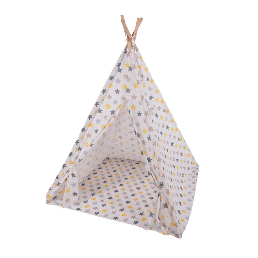 Ahşap Zigzag Oyun Çadırı 