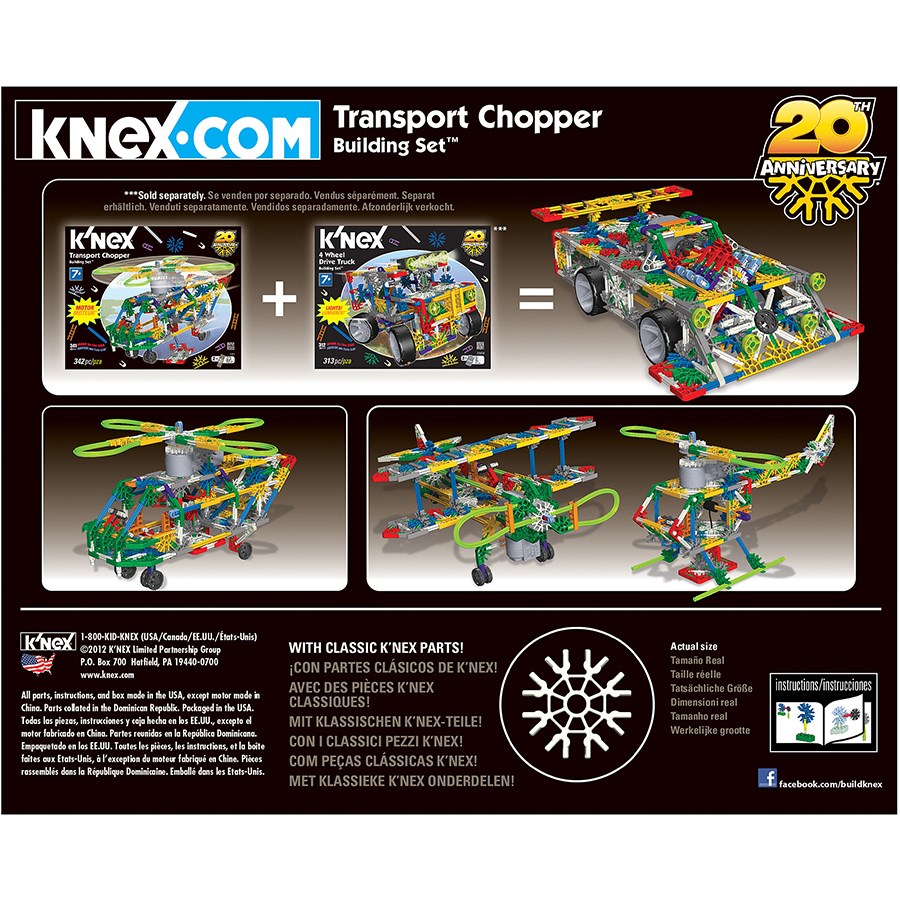 K-Nex Taşıyıcı Helikopter 