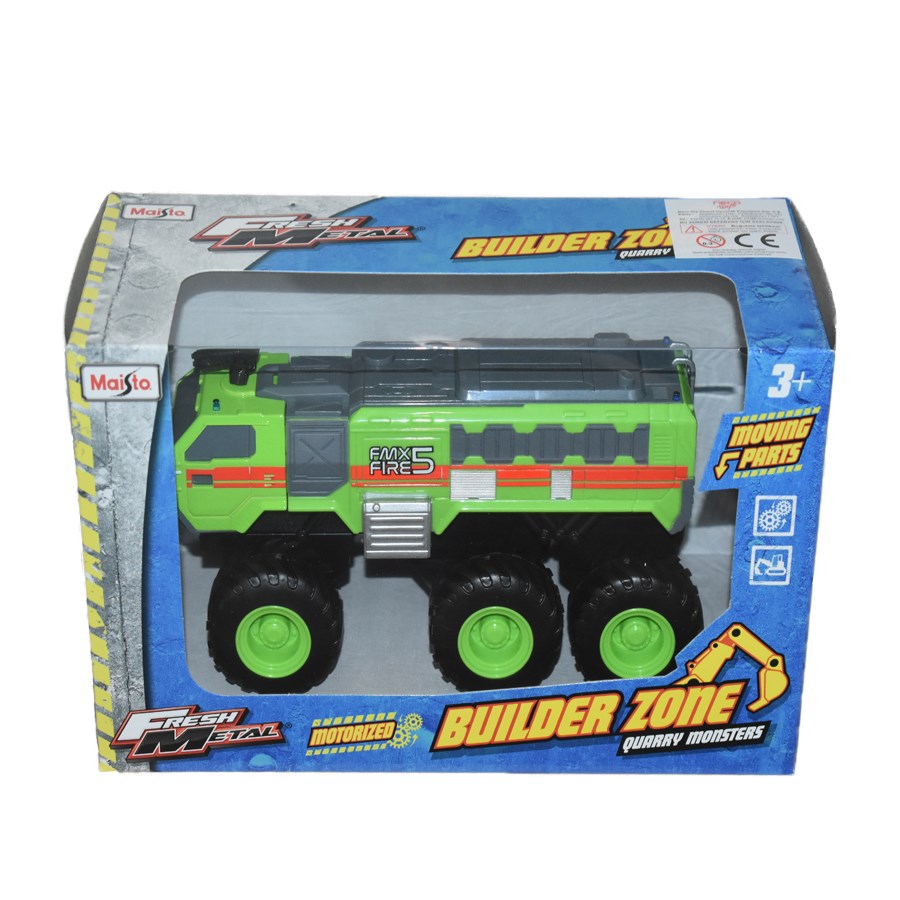 Maisto Fresh Metal Builder Zone Fmx Fire 5
