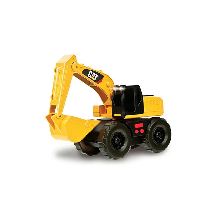 Cat Mini Sesli ve Işıklı 2'li Araç Set Dump Truck & Excavator