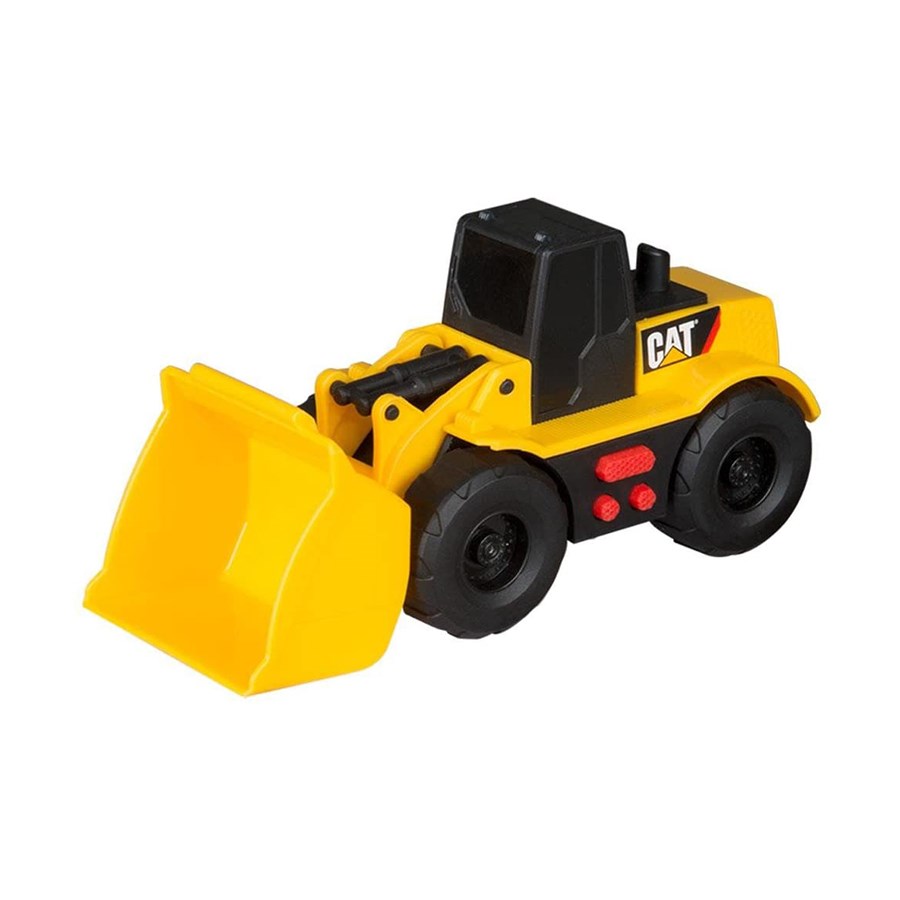 Cat Mini Sesli ve Işıklı 2'li Araç Set Dump Truck & Wheel Loader