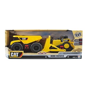 Cat Mini Sesli ve Işıklı 2'li Araç Set Dump Truck & Bulldozer
