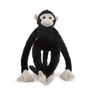 Zıpır Maymun 30 cm Siyah