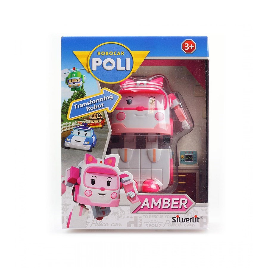 Robocar Poli Dönüşen Robot Amber