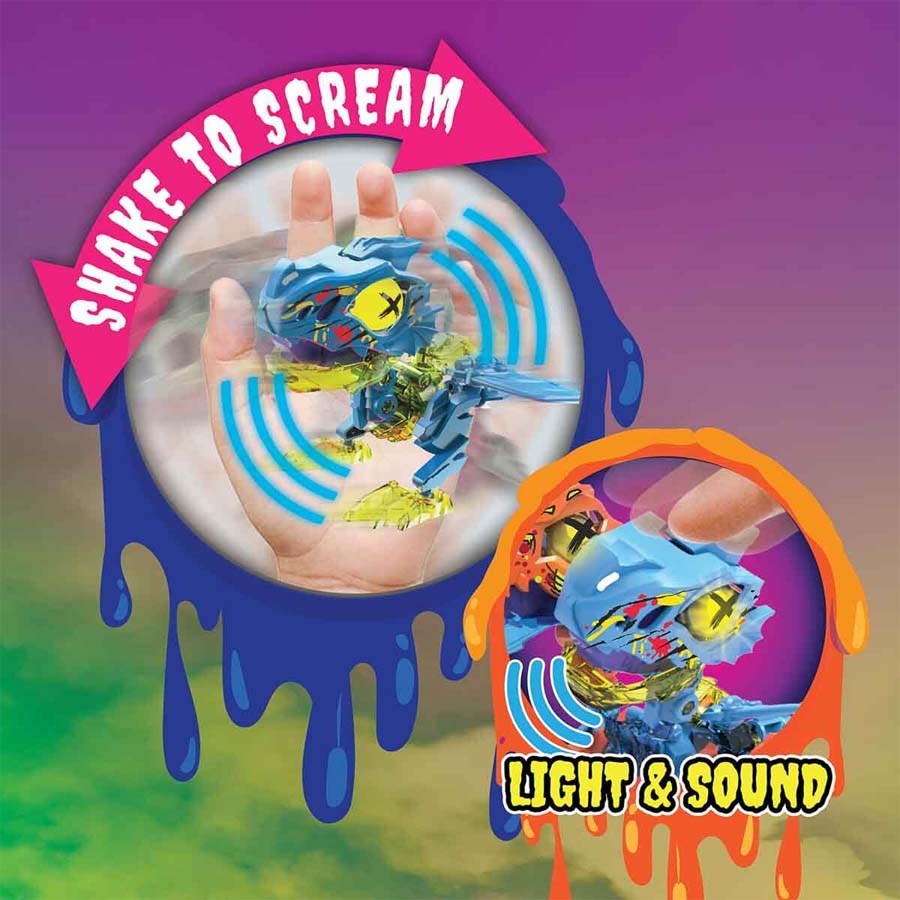 Biopod Zombies İkili Dinozor Robot 8li 