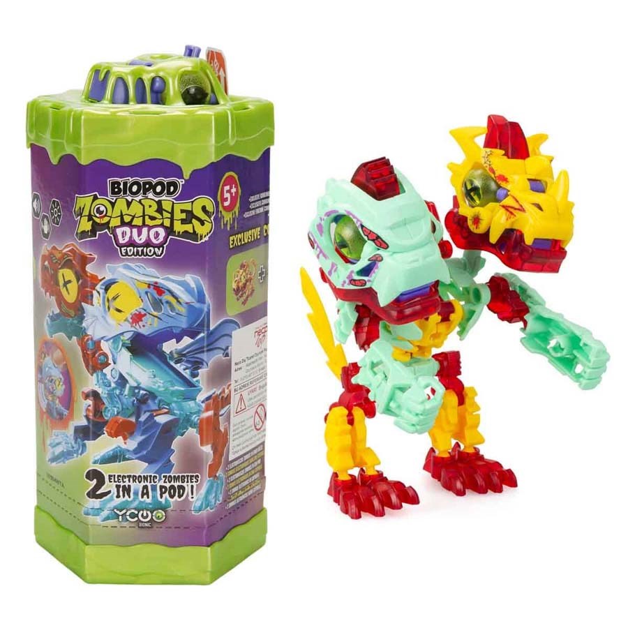 Biopod Zombies İkili Dinozor Robot 8li 